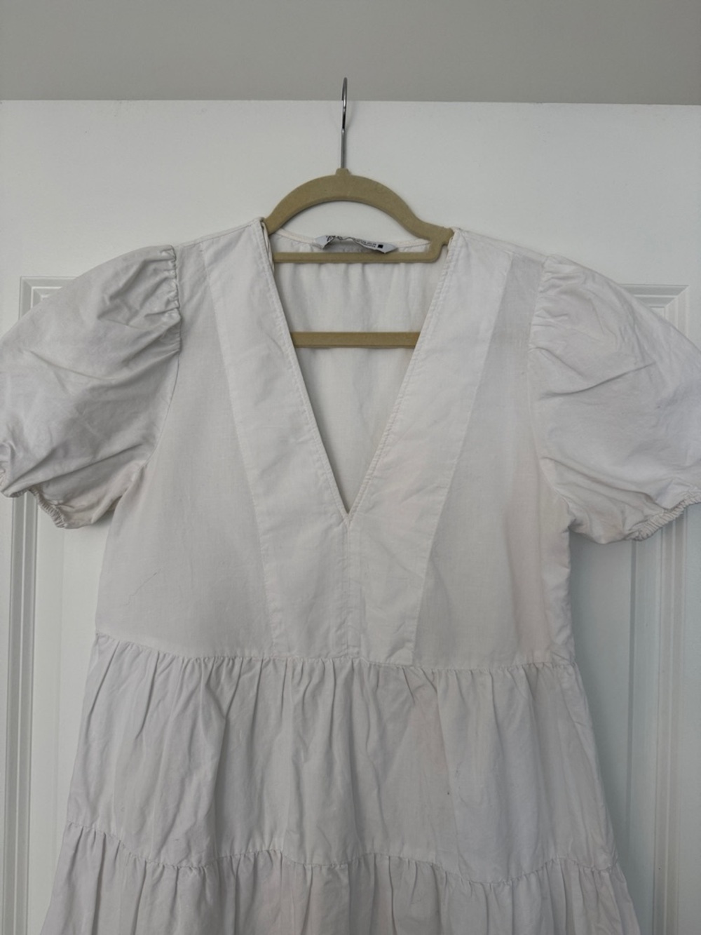 Zara Short Tiered Dress XS - Picture 3 of 7